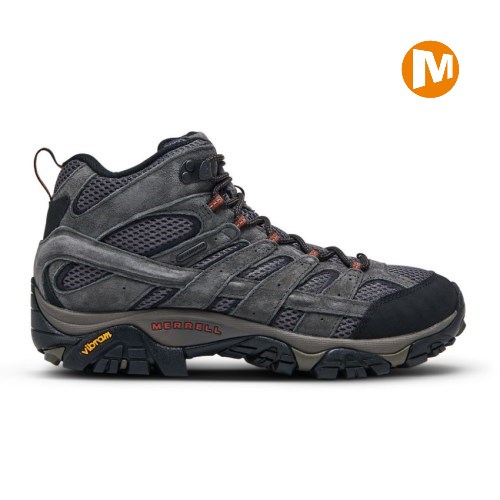 Merrell Moab 2 Mid Waterproof Wanderschuhe Herren DunkelGrau [DE-USIPM]